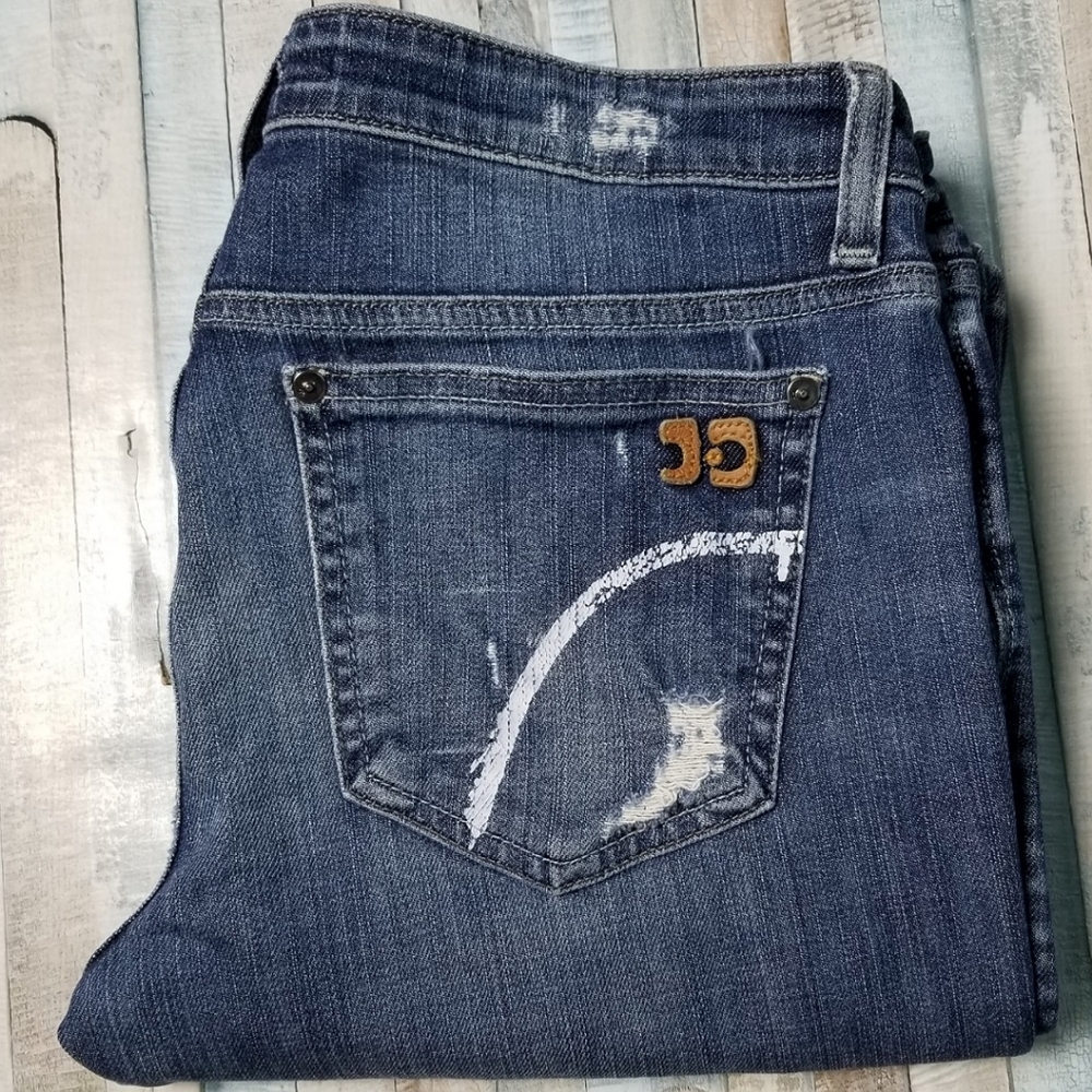 Joe's Jeans Women's Boot Cut in Dark Blue